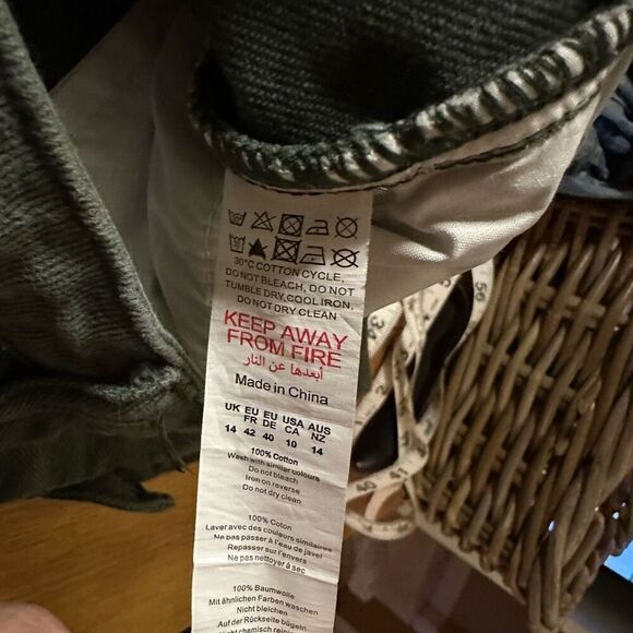 Pretty little thing green gray cargo pants 10 - Picture 6 of 8